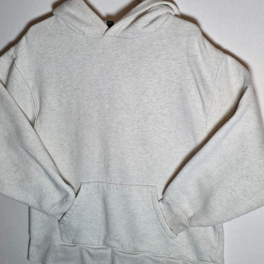 Wild Fable Fleece Hoodie Womens Small Heather Gray Pullover